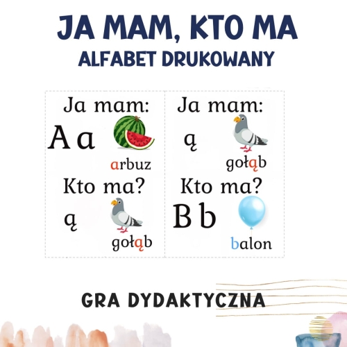Ja mam, Kto ma