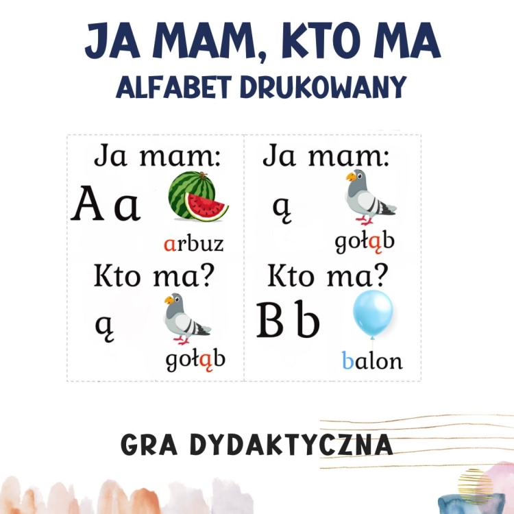 Ja mam, Kto ma